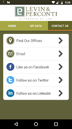 Levin & Perconti Legal Help App