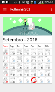 Imágen 6 Folhinha Sagrado Coração Jesus android
