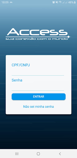 Android application Access Provedor screenshort