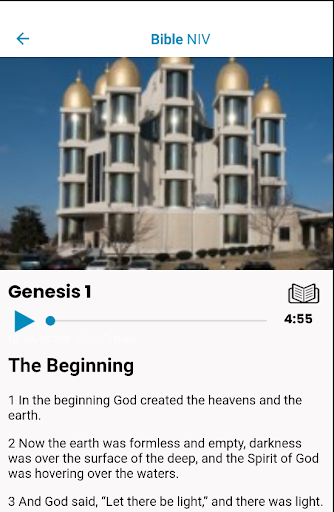 Holy Bible NIV Version Screen 3