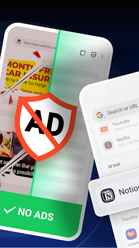 Free Adblocker Browser:Adblock screenshot 2