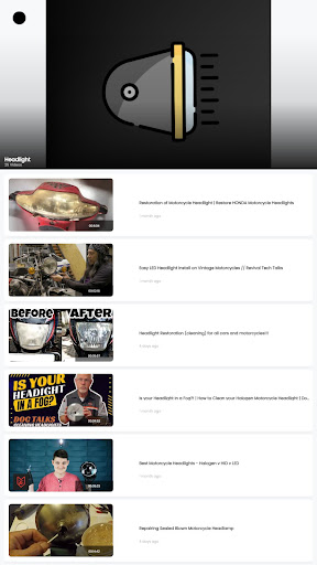Android application Motorcycle Mechanics screenshort