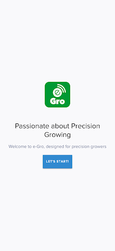 Android application GroSens Companion screenshort