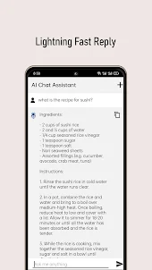 AI Assistant Chat - AI helper