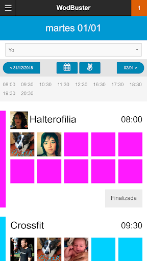 Android application Club de Boxa Sant Gervasi screenshort
