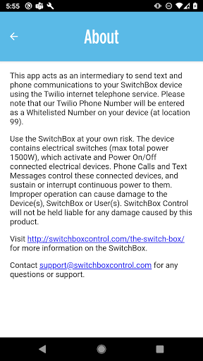 SwitchBox Screen 2