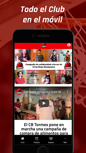 Android application CB Tormes screenshort