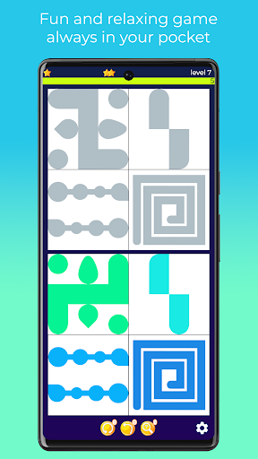 Android application Shapely - Fun Brain Puzzles screenshort