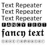 Cover Image of ดาวน์โหลด Text Repeater with Stylish Txt  APK