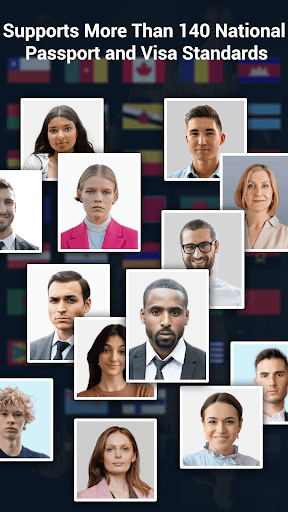 Screenshot of ID Photo & Passport Portrait