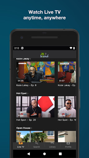 Island TV Screen 3
