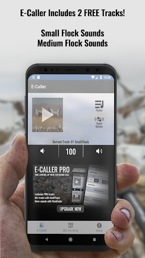 Android application Hunt Snows - Snow Goose E-Call screenshort