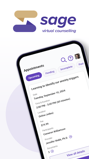Android application Sage Virtual screenshort