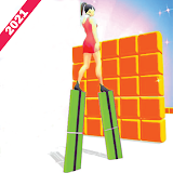 High heels runner 3d 2021 game icon