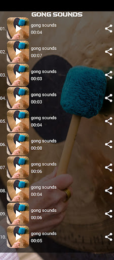 gong sounds Screen 2