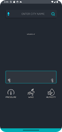 Android application Weather App screenshort