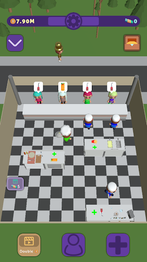 Android application Rush Food screenshort