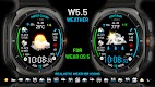 screenshot of Weather watch face W5.5