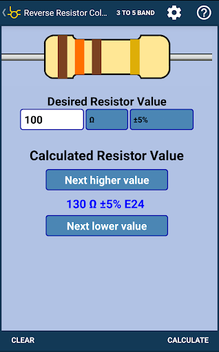 Resistor Color Code Screen 2