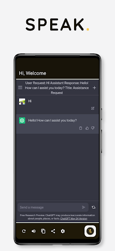 GPT Voice AI: Whisper Screen 2