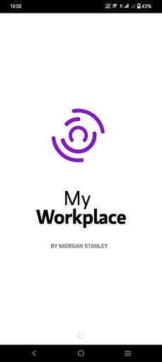 Android application MyWorkplace by Morgan Stanley screenshort
