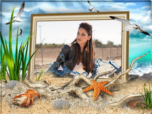 Exotic Sea Photo Frames