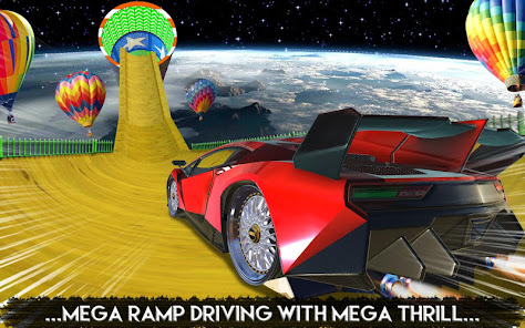 Crazy Car Stunt game mega ramp  screenshots 1