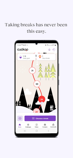 Android application Cuckoo App screenshort