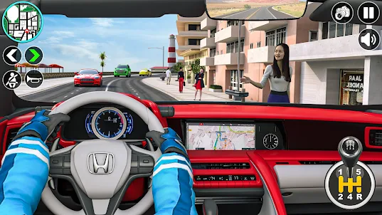 真正的城市出租車司機遊戲 3D
