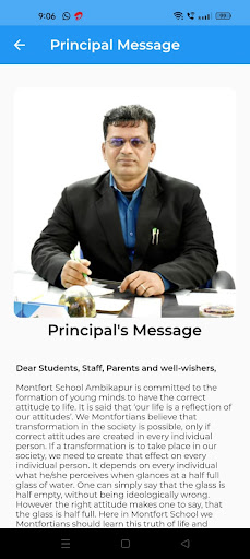 Android application MONTFORT SCHOOL, AMBIKAPUR screenshort