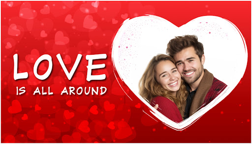 Valentine Day Photo Frame Screen 2