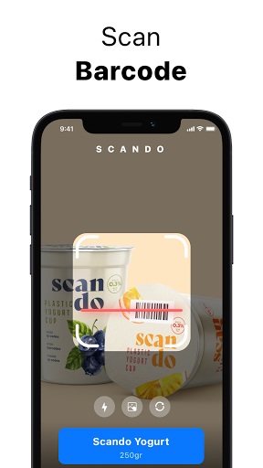 Scando - QR Code Reader & Barc Screen 2