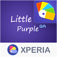 LITTLE™ XPERIA Theme  Purple