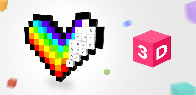 Number Coloring – 3D No.Draw