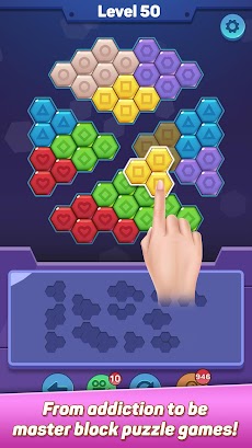 Hexagon Block Puzzleのおすすめ画像5