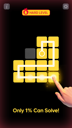 Single Line Block Fill Puzzle 6