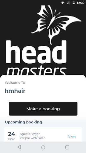 Android application hmhair screenshort