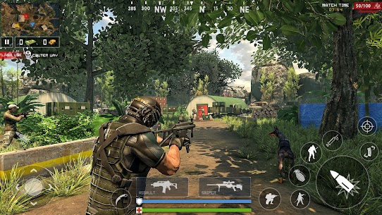 ATSS2:TPS/FPS Gun Shooter Game MOD APK (меню, мод «Бог», неограниченное количество боеприпасов) 3