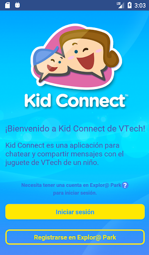Android application VTech Kid Connect (Español) screenshort
