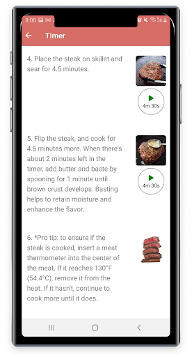 Steak Timer - Cook Like a Pro