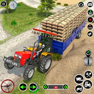 Modern Farming Tractor Game 3D apk