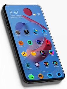 MIUI Circle Fluo Icon Pack APK (مصححة / كاملة) 1