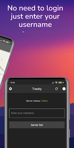 Tracky - ASG team tracker Screen 2