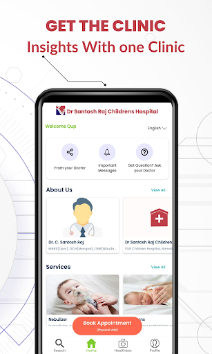 Dr Santosh Raj Child Hospital Screen 2