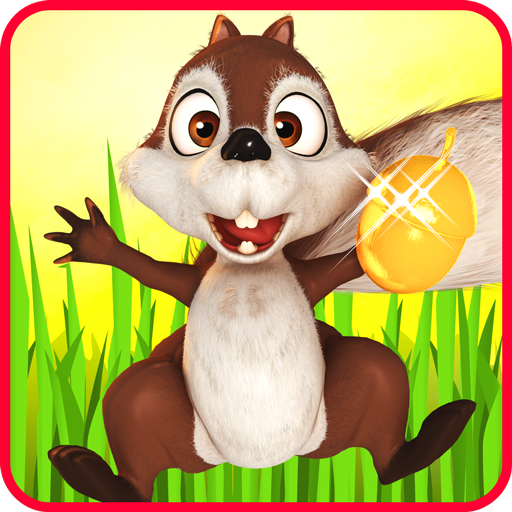 Squirrel Run Hero: Hazel Hunt logo