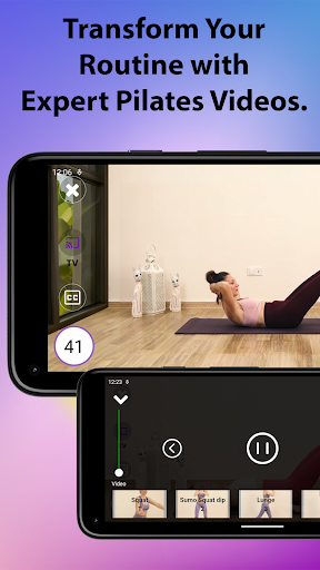 Pilates Vibe - Home Workout Screen 2