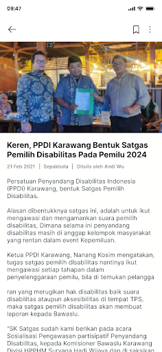 Android application Ppdi screenshort