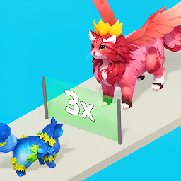 Fashion Unicorn Cat Dress-Up