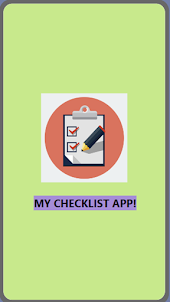My Checklist app by Vanya