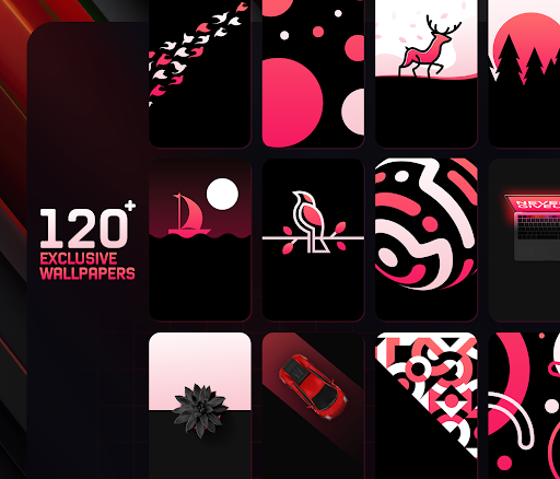 Android application RedLine IconPack screenshort